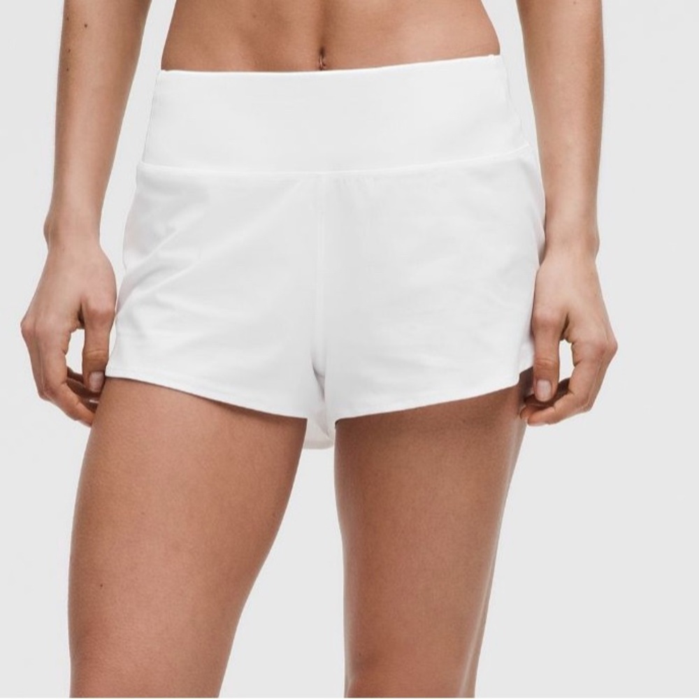 Lululemon Athletica Women's White Athletic Shorts